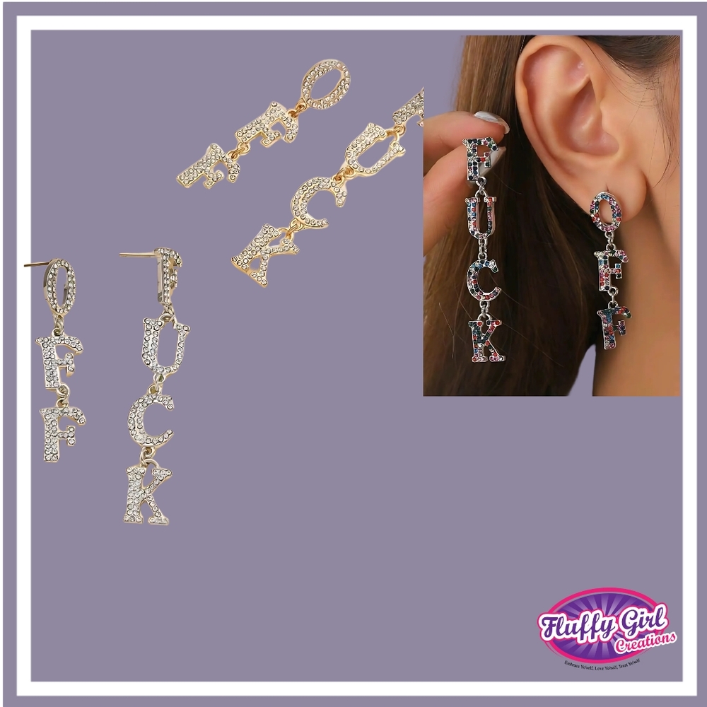 F**k Off earrings